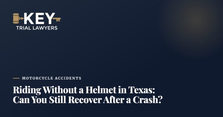 Riding Without a Helmet in Texas: Can You Still Recover After a Crash?